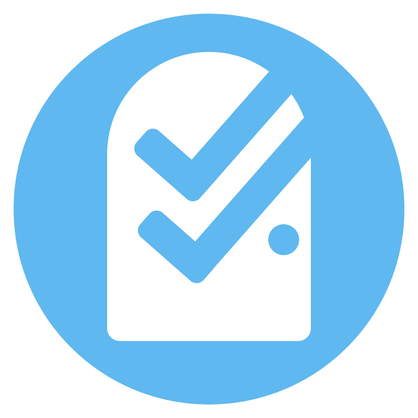 DoubleCheck-Brand_Icon Circle - Light Blue